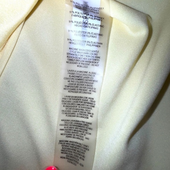 EP PRO NY Sleeveless Zip Mandarin Collar Women's Golf Polo - Cornsilk Yellow XXL - Picture 12 of 14